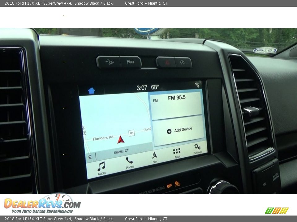 2018 Ford F150 XLT SuperCrew 4x4 Shadow Black / Black Photo #15
