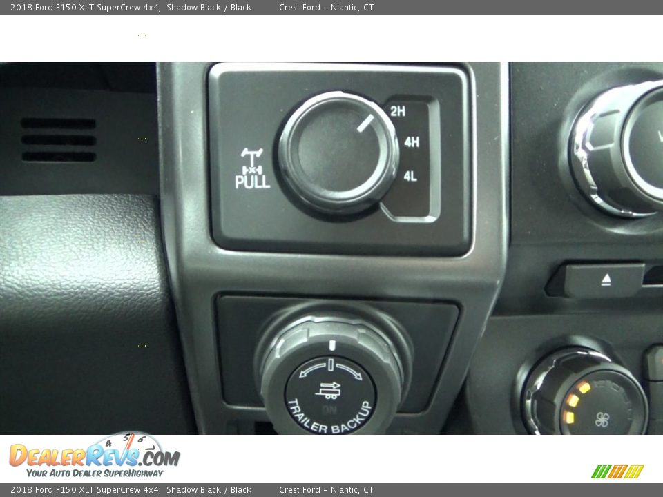2018 Ford F150 XLT SuperCrew 4x4 Shadow Black / Black Photo #17