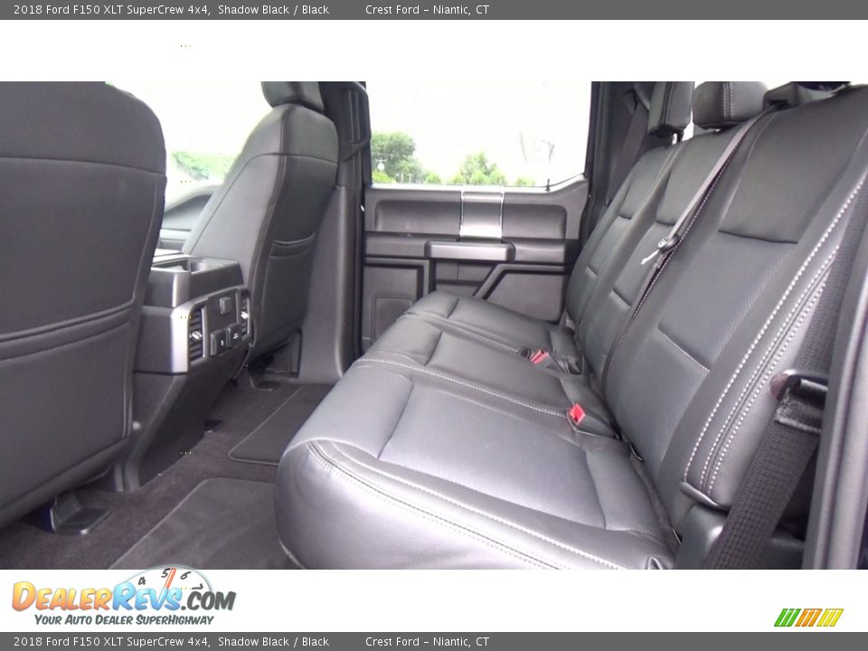 2018 Ford F150 XLT SuperCrew 4x4 Shadow Black / Black Photo #20
