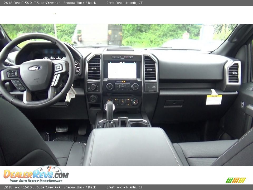 2018 Ford F150 XLT SuperCrew 4x4 Shadow Black / Black Photo #21