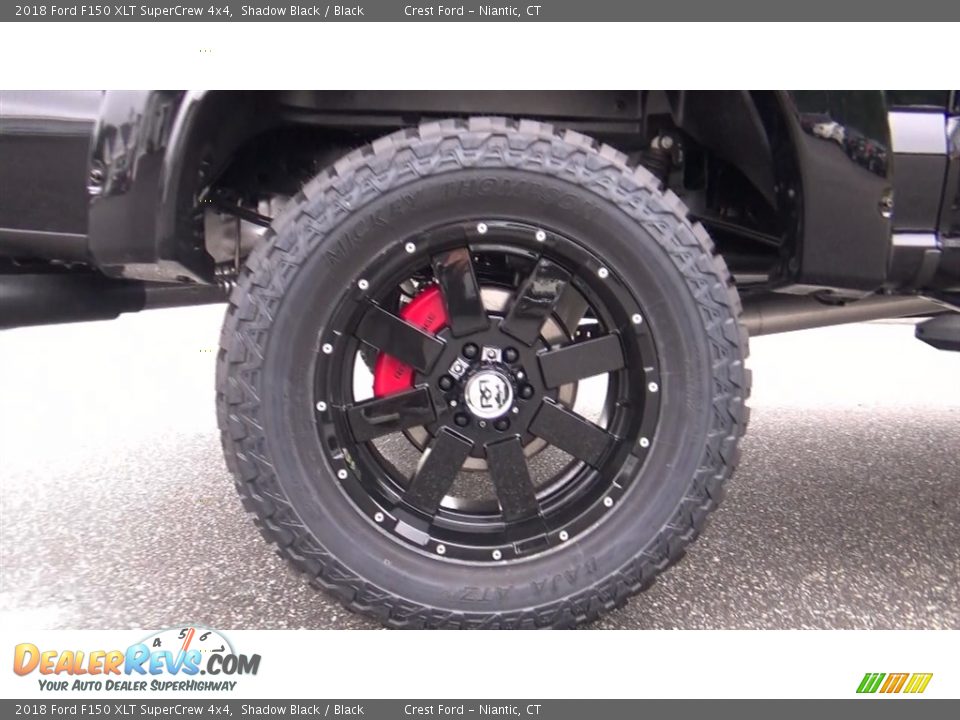 2018 Ford F150 XLT SuperCrew 4x4 Shadow Black / Black Photo #24