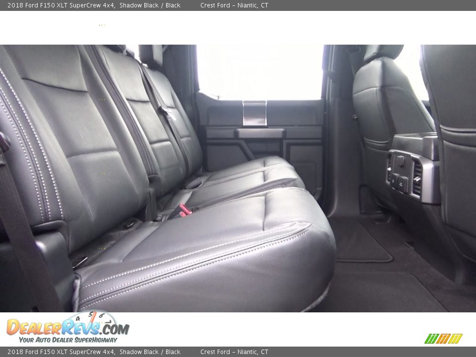 2018 Ford F150 XLT SuperCrew 4x4 Shadow Black / Black Photo #25
