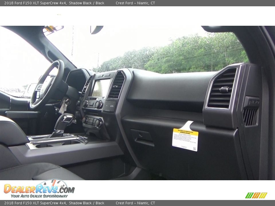 2018 Ford F150 XLT SuperCrew 4x4 Shadow Black / Black Photo #27