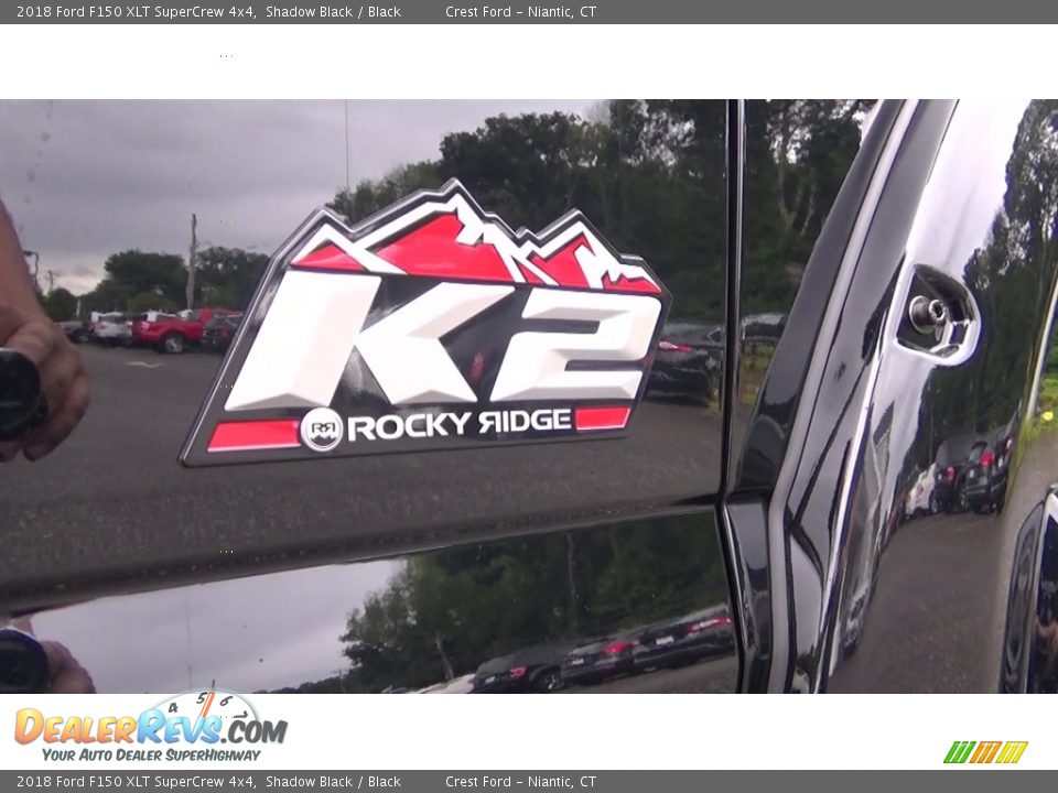 2018 Ford F150 XLT SuperCrew 4x4 Shadow Black / Black Photo #28