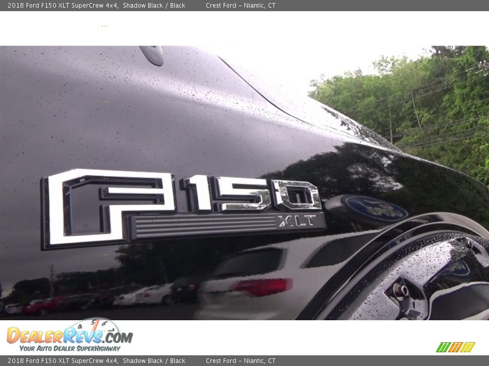 2018 Ford F150 XLT SuperCrew 4x4 Shadow Black / Black Photo #29