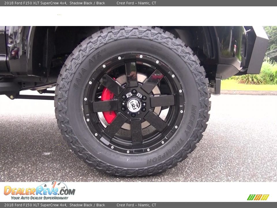 2018 Ford F150 XLT SuperCrew 4x4 Shadow Black / Black Photo #30
