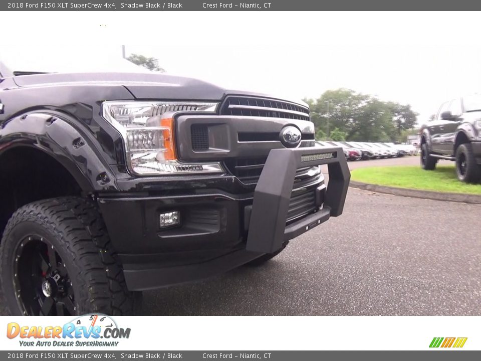 2018 Ford F150 XLT SuperCrew 4x4 Shadow Black / Black Photo #31