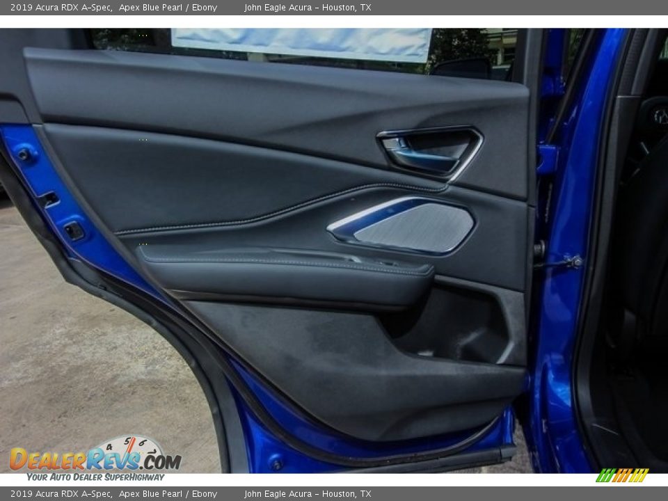 2019 Acura RDX A-Spec Apex Blue Pearl / Ebony Photo #17