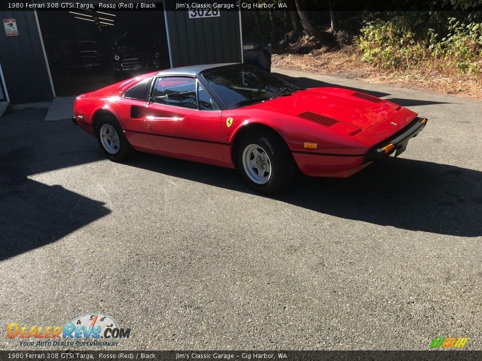 1980 Ferrari 308 GTSi Targa Rosso (Red) / Black Photo #1