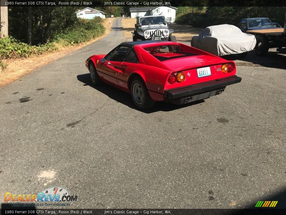 1980 Ferrari 308 GTSi Targa Rosso (Red) / Black Photo #7