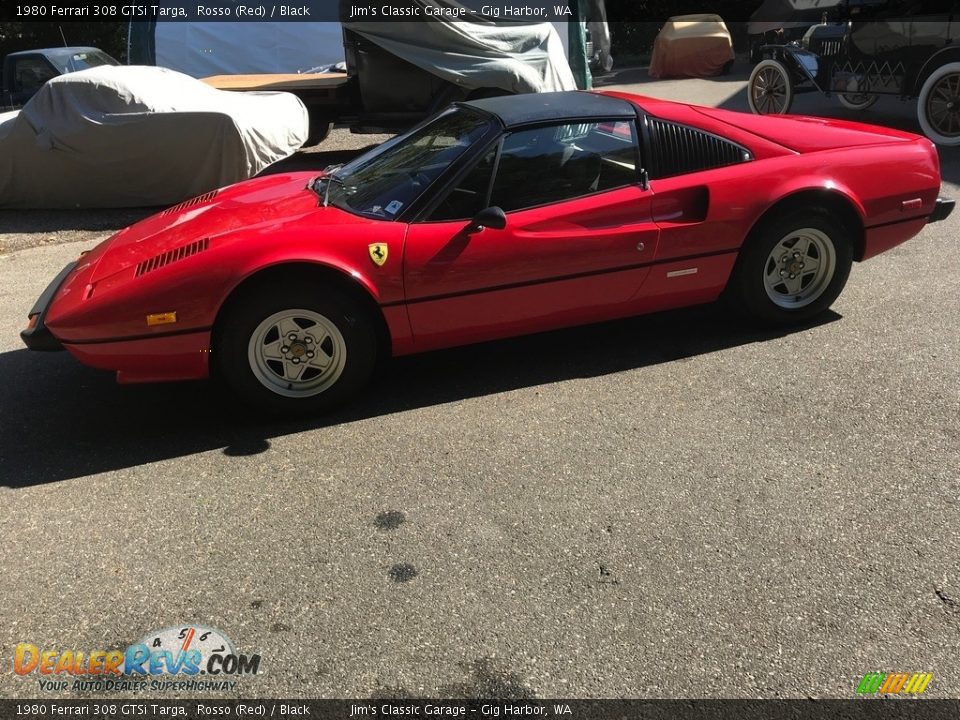 1980 Ferrari 308 GTSi Targa Rosso (Red) / Black Photo #9