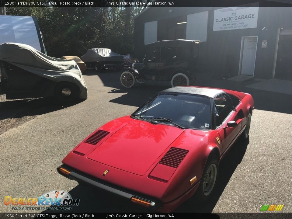 1980 Ferrari 308 GTSi Targa Rosso (Red) / Black Photo #11
