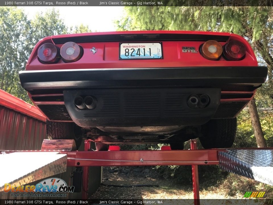 1980 Ferrari 308 GTSi Targa Rosso (Red) / Black Photo #16