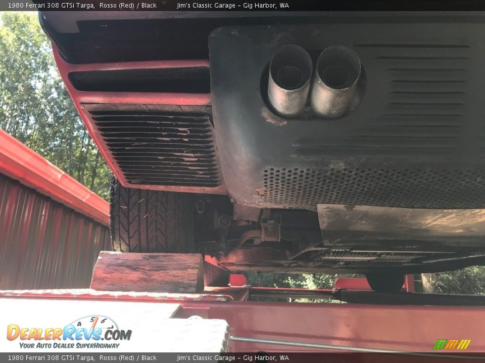 1980 Ferrari 308 GTSi Targa Rosso (Red) / Black Photo #17