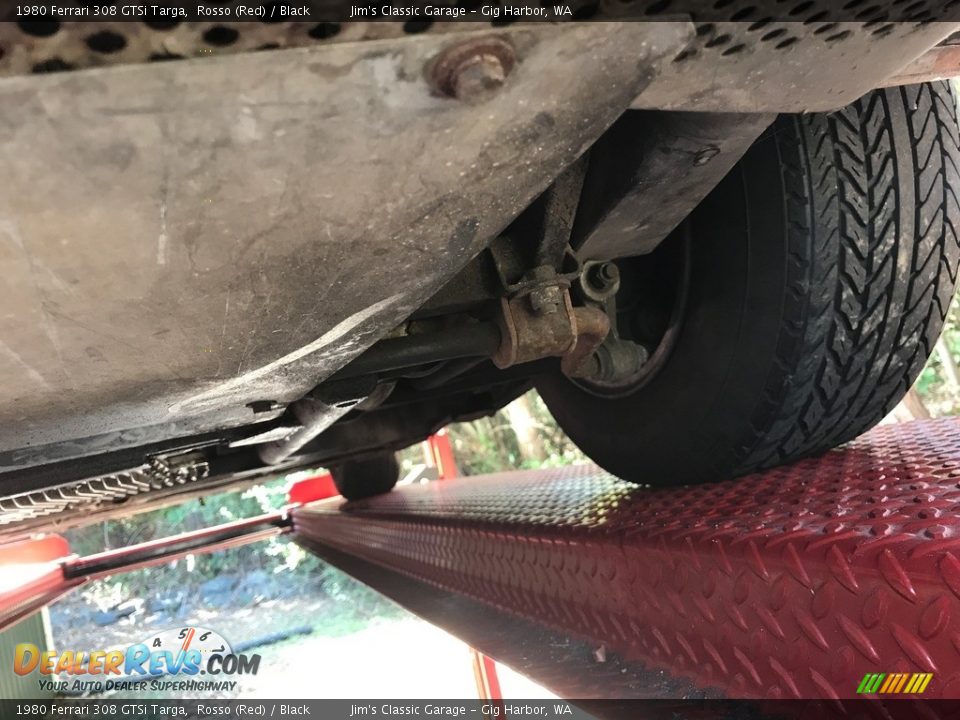 1980 Ferrari 308 GTSi Targa Rosso (Red) / Black Photo #21