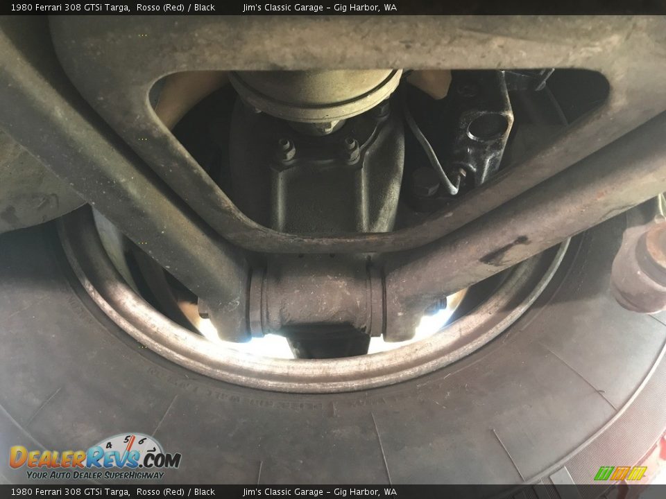 1980 Ferrari 308 GTSi Targa Rosso (Red) / Black Photo #24