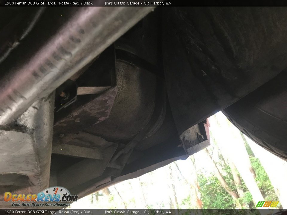 1980 Ferrari 308 GTSi Targa Rosso (Red) / Black Photo #25