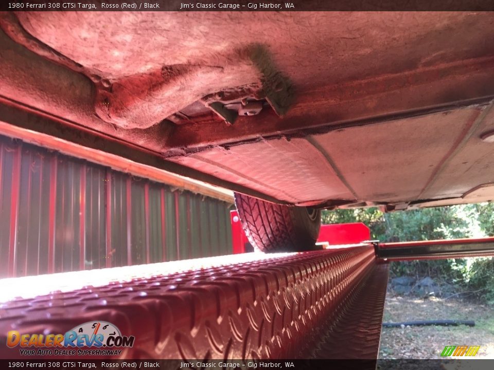 1980 Ferrari 308 GTSi Targa Rosso (Red) / Black Photo #31