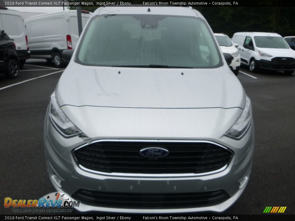 2019 Ford Transit Connect XLT Passenger Wagon Ingot Silver / Ebony Photo #4