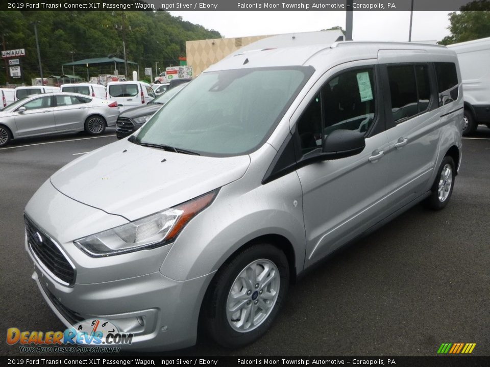 2019 Ford Transit Connect XLT Passenger Wagon Ingot Silver / Ebony Photo #5