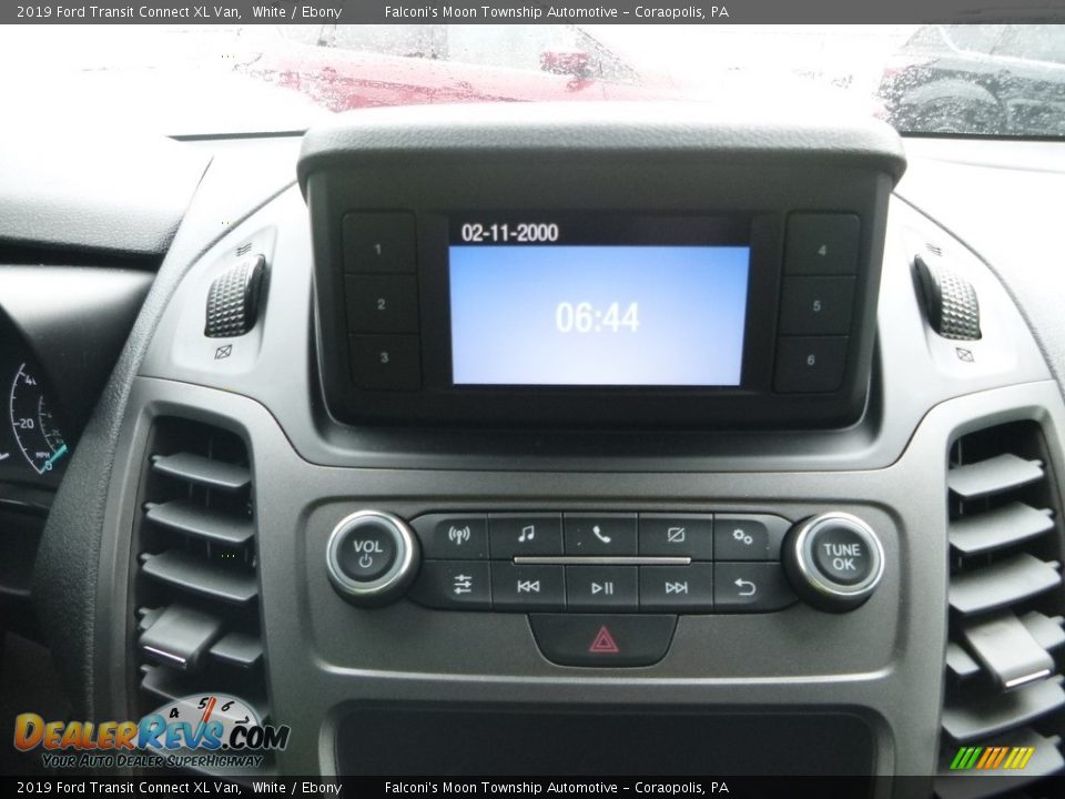 2019 Ford Transit Connect XL Van White / Ebony Photo #13