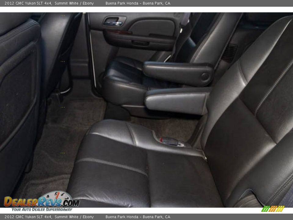 2012 GMC Yukon SLT 4x4 Summit White / Ebony Photo #4