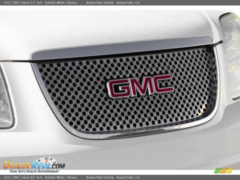 2012 GMC Yukon SLT 4x4 Summit White / Ebony Photo #8