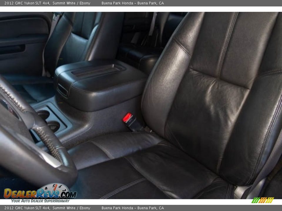 2012 GMC Yukon SLT 4x4 Summit White / Ebony Photo #15