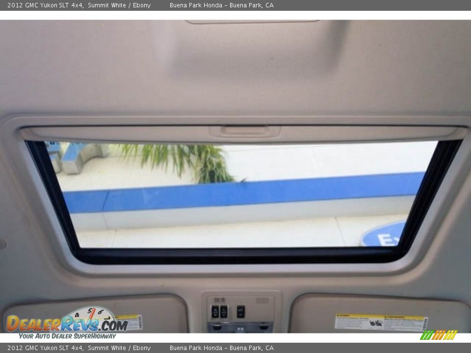 2012 GMC Yukon SLT 4x4 Summit White / Ebony Photo #16