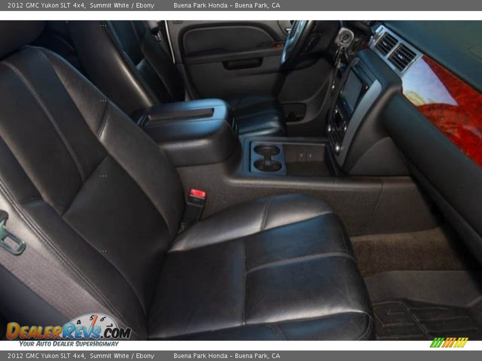2012 GMC Yukon SLT 4x4 Summit White / Ebony Photo #23