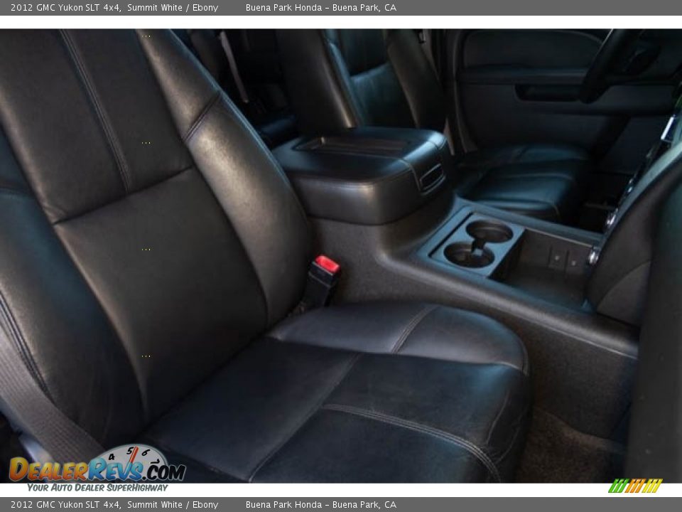 2012 GMC Yukon SLT 4x4 Summit White / Ebony Photo #24
