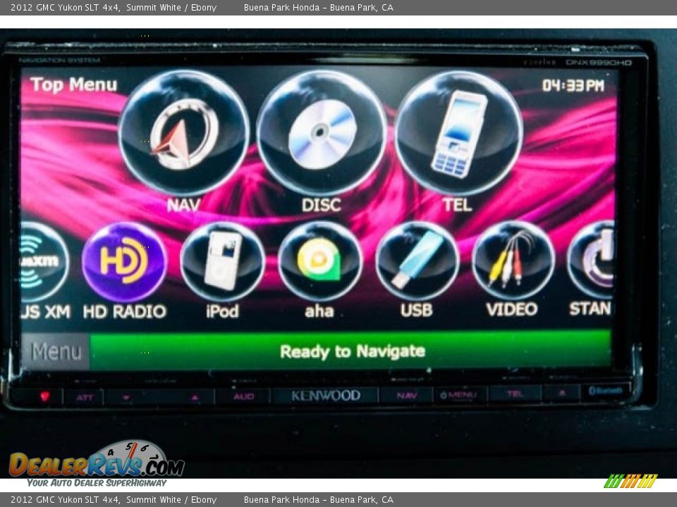 2012 GMC Yukon SLT 4x4 Summit White / Ebony Photo #25