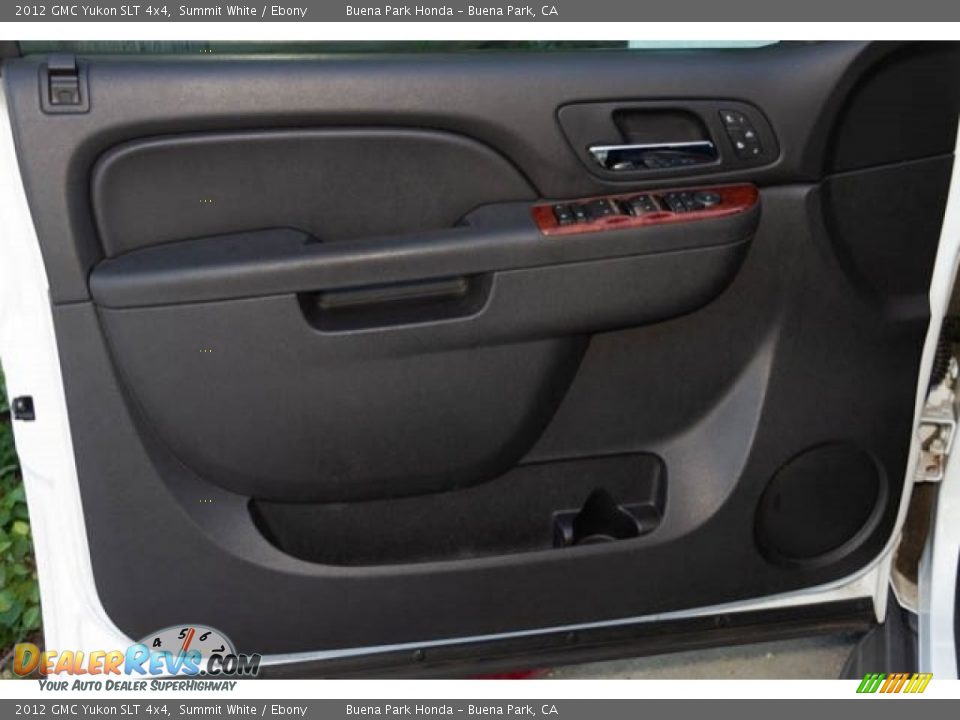 2012 GMC Yukon SLT 4x4 Summit White / Ebony Photo #29