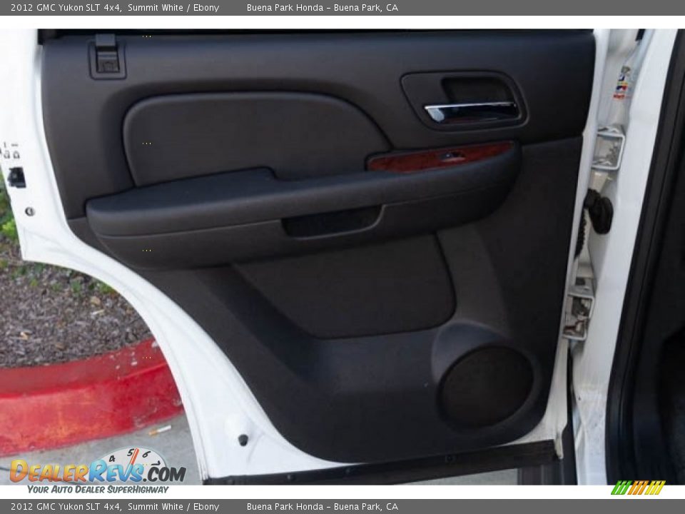 2012 GMC Yukon SLT 4x4 Summit White / Ebony Photo #31