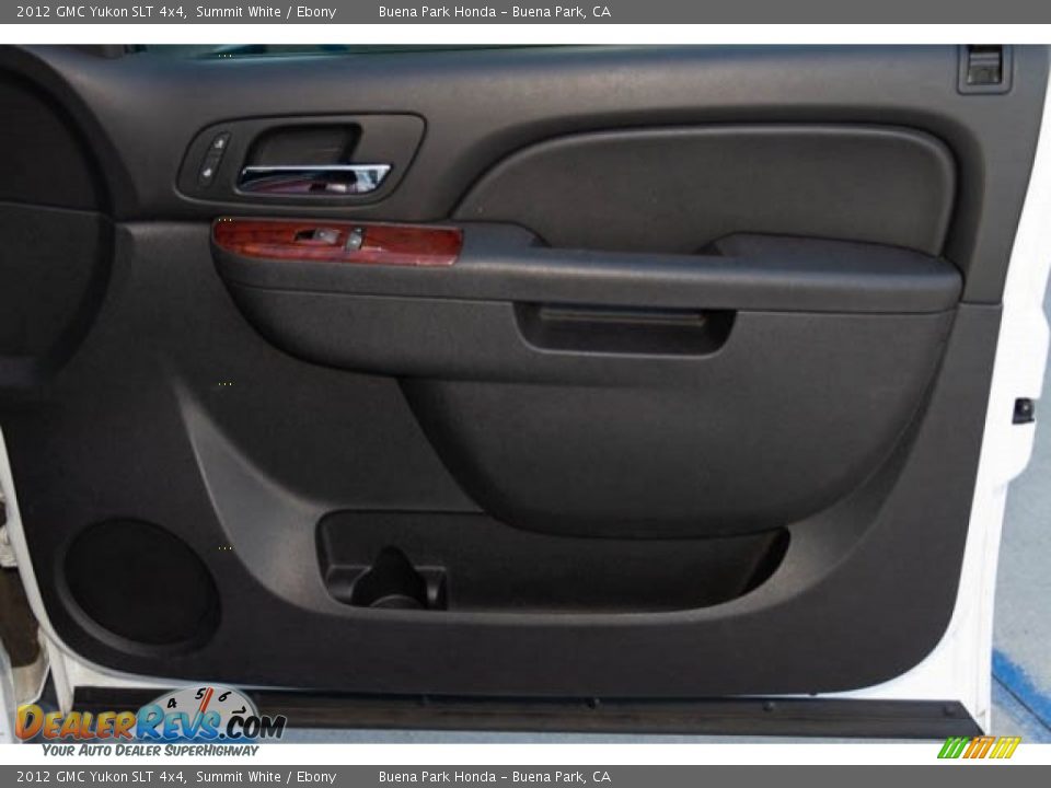 2012 GMC Yukon SLT 4x4 Summit White / Ebony Photo #33