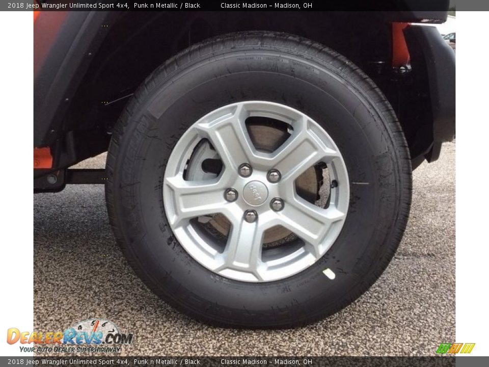 2018 Jeep Wrangler Unlimited Sport 4x4 Wheel Photo #6