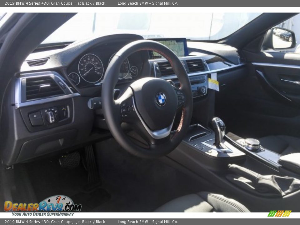 2019 BMW 4 Series 430i Gran Coupe Jet Black / Black Photo #4