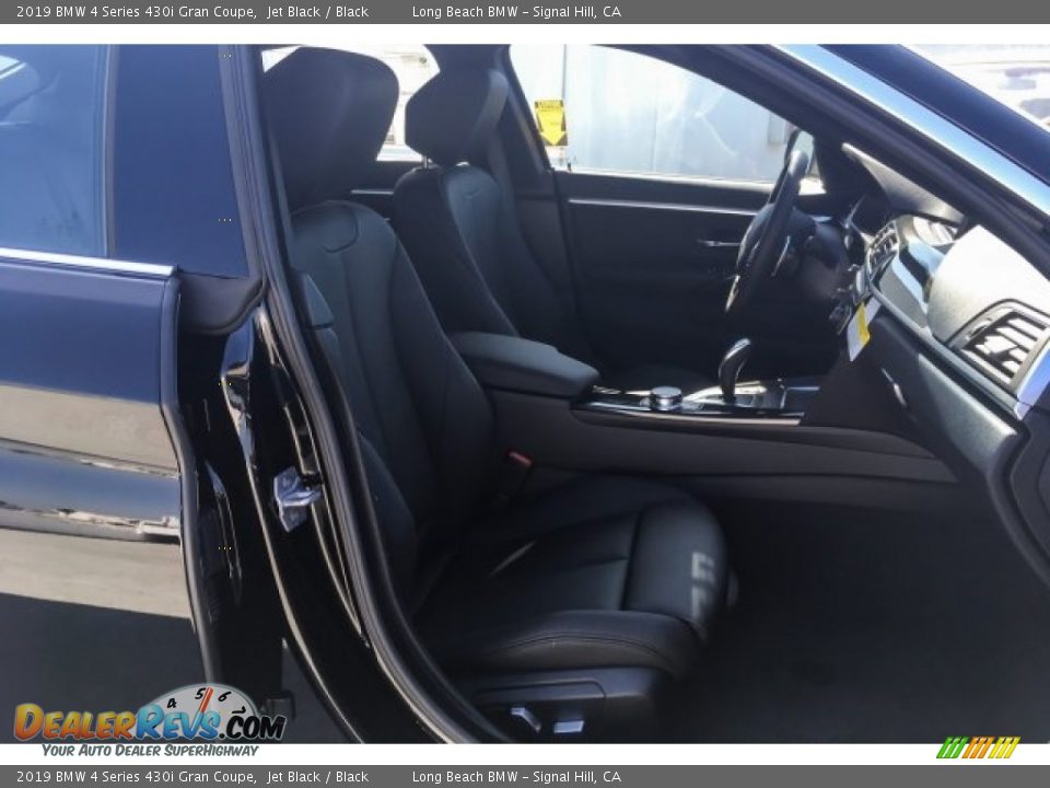 2019 BMW 4 Series 430i Gran Coupe Jet Black / Black Photo #5