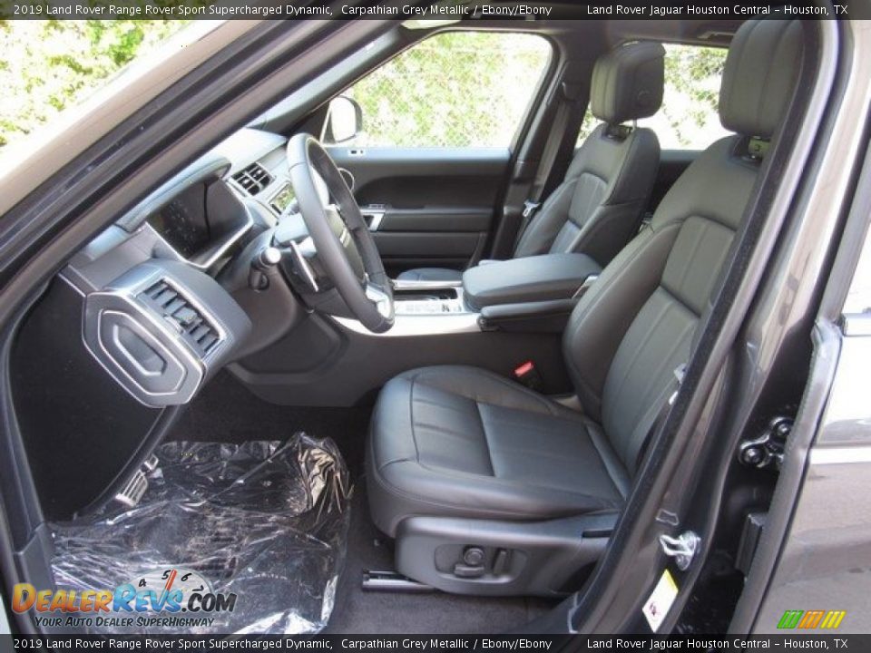 Ebony/Ebony Interior - 2019 Land Rover Range Rover Sport Supercharged Dynamic Photo #3