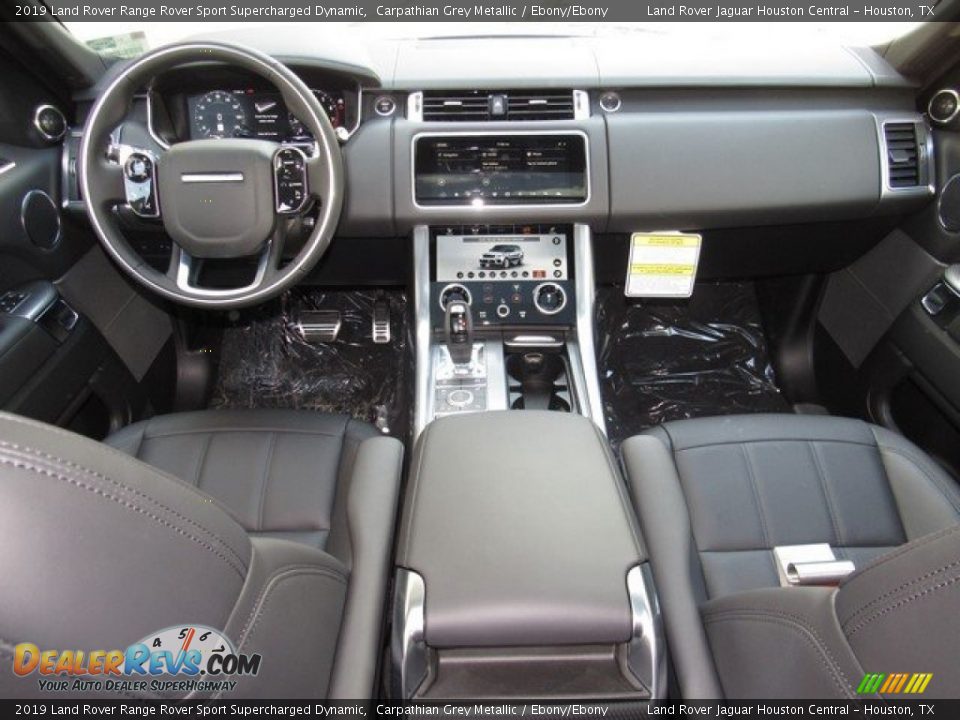 Dashboard of 2019 Land Rover Range Rover Sport Supercharged Dynamic Photo #4
