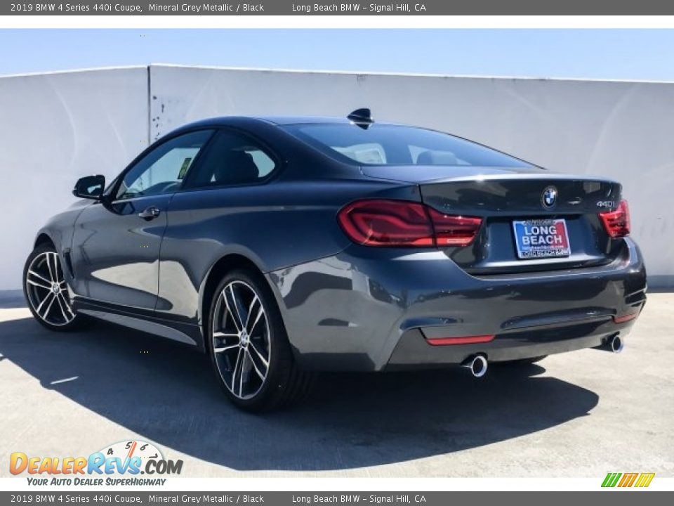2019 BMW 4 Series 440i Coupe Mineral Grey Metallic / Black Photo #2