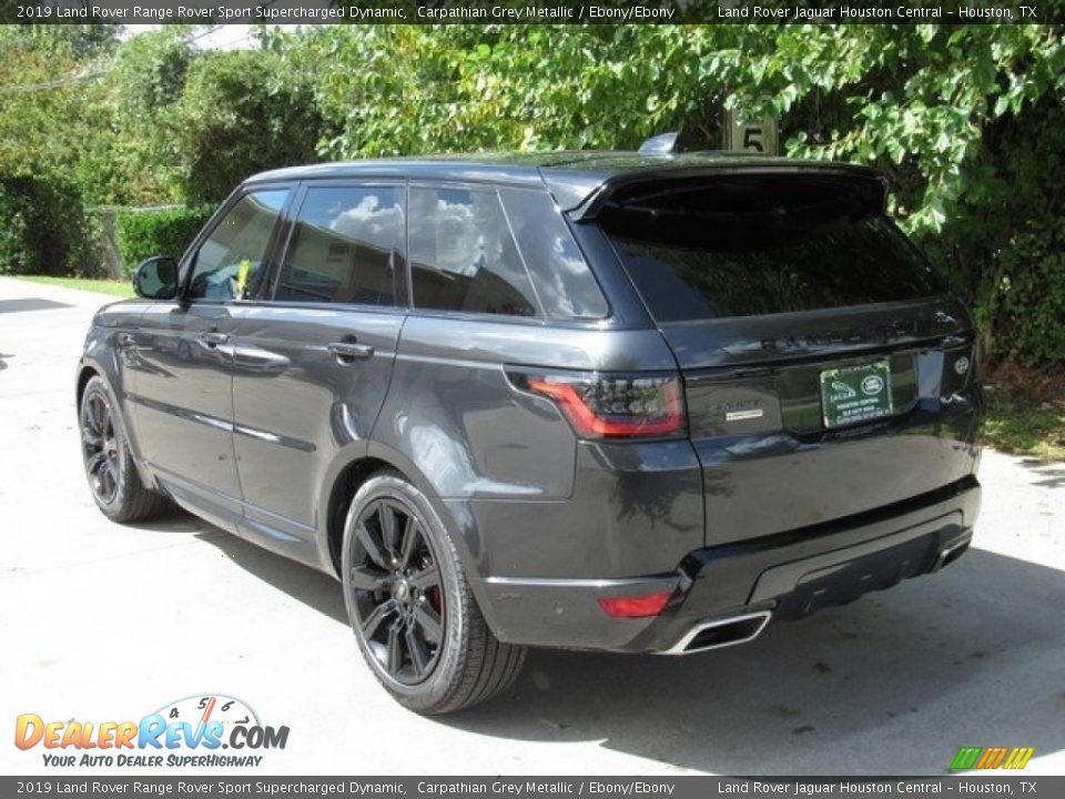 2019 Land Rover Range Rover Sport Supercharged Dynamic Carpathian Grey Metallic / Ebony/Ebony Photo #12