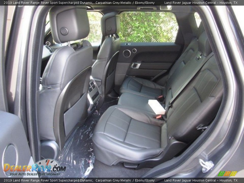 Rear Seat of 2019 Land Rover Range Rover Sport Supercharged Dynamic Photo #13