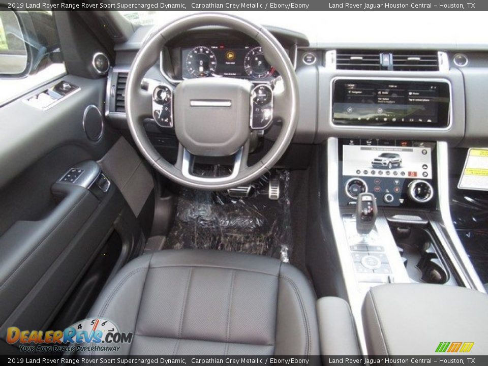 2019 Land Rover Range Rover Sport Supercharged Dynamic Carpathian Grey Metallic / Ebony/Ebony Photo #14