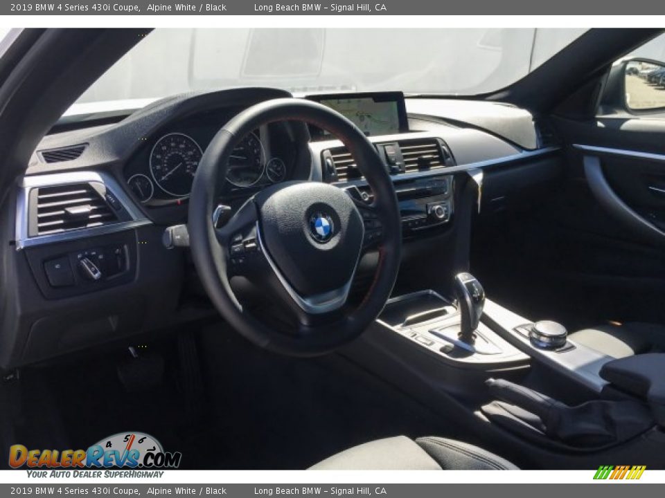 2019 BMW 4 Series 430i Coupe Alpine White / Black Photo #4