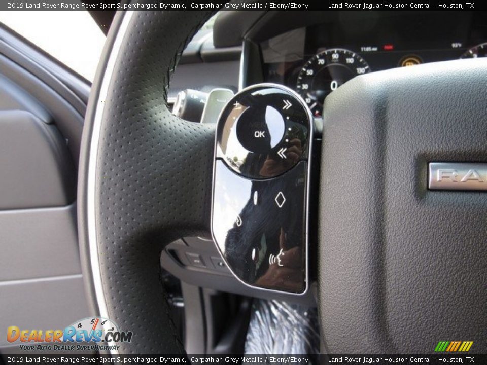 2019 Land Rover Range Rover Sport Supercharged Dynamic Steering Wheel Photo #28