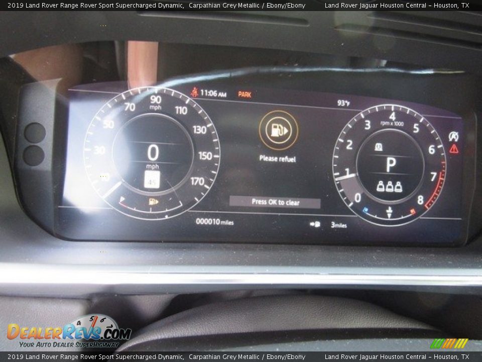 2019 Land Rover Range Rover Sport Supercharged Dynamic Gauges Photo #30