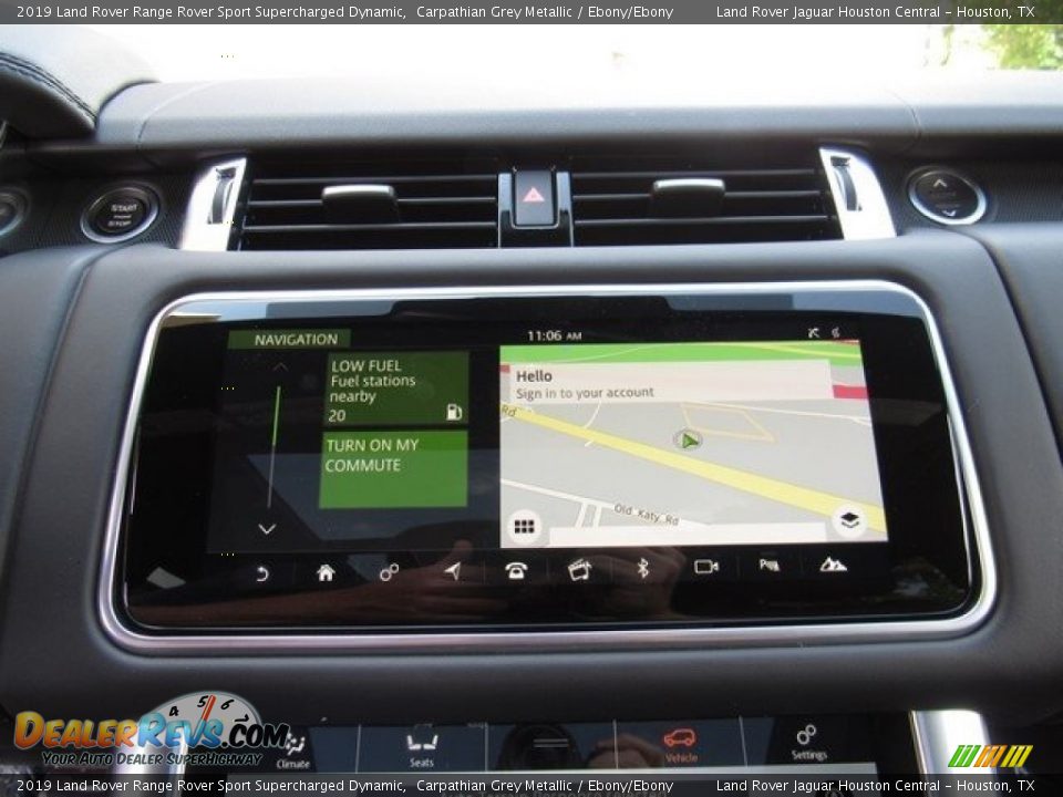 2019 Land Rover Range Rover Sport Supercharged Dynamic Carpathian Grey Metallic / Ebony/Ebony Photo #32