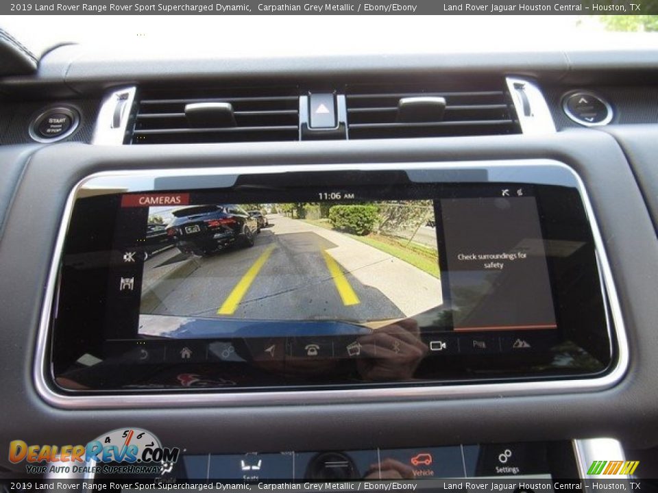 2019 Land Rover Range Rover Sport Supercharged Dynamic Carpathian Grey Metallic / Ebony/Ebony Photo #33