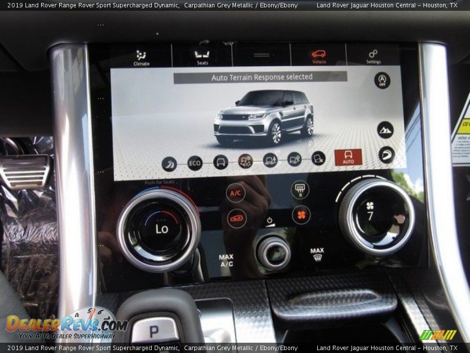 2019 Land Rover Range Rover Sport Supercharged Dynamic Carpathian Grey Metallic / Ebony/Ebony Photo #34